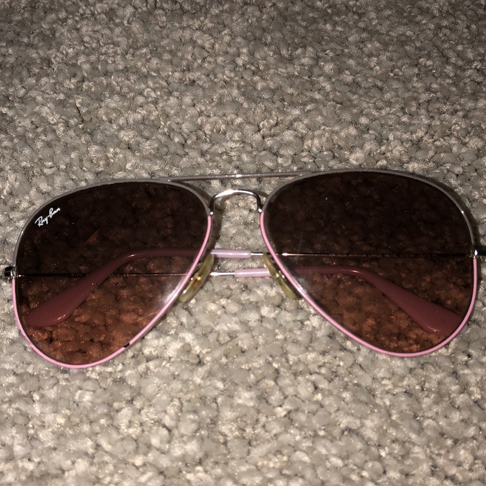 Purple Aviator Ray Ban